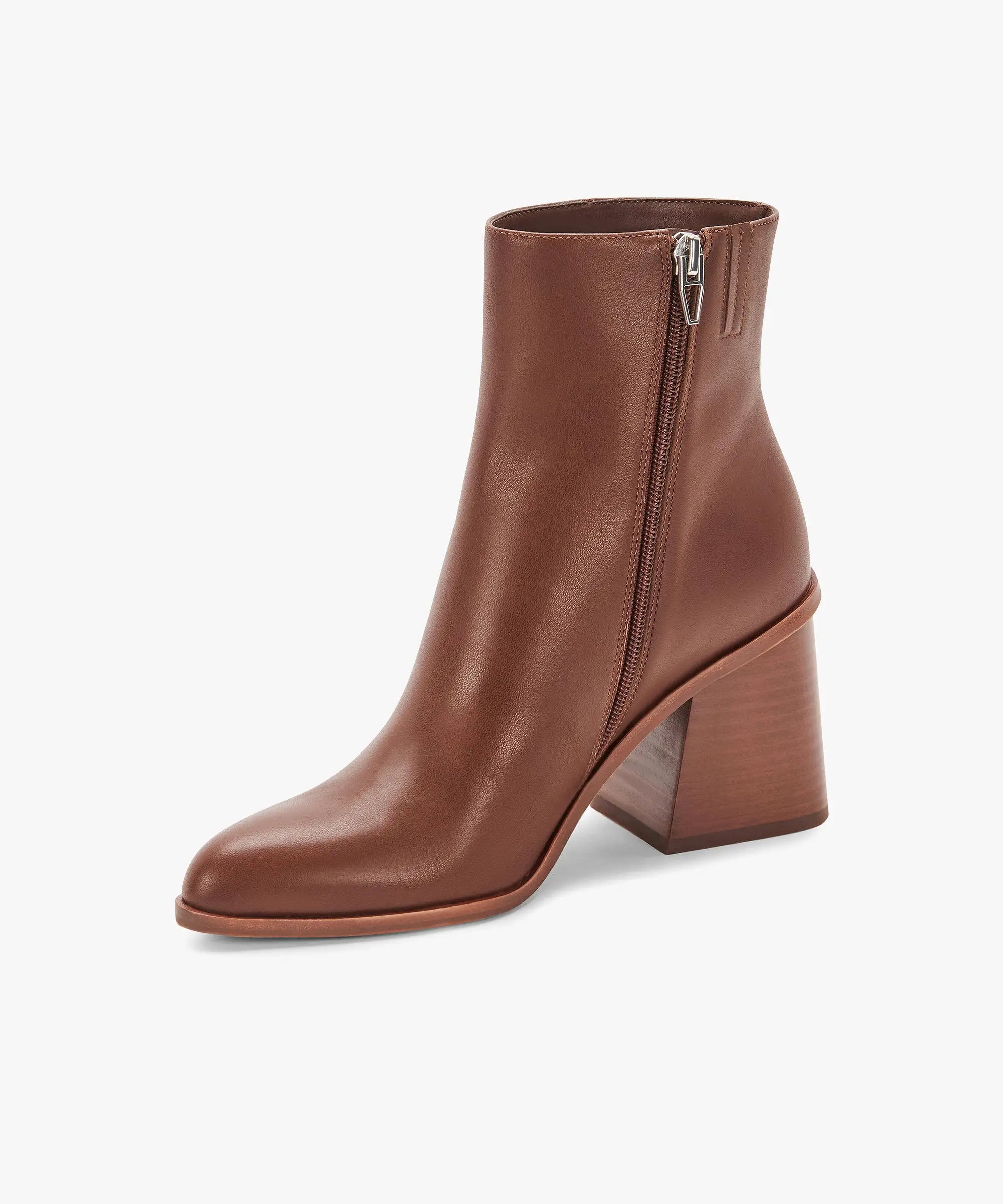 TERRIE BOOTIES CHOCOLATE LEATHER re:vita