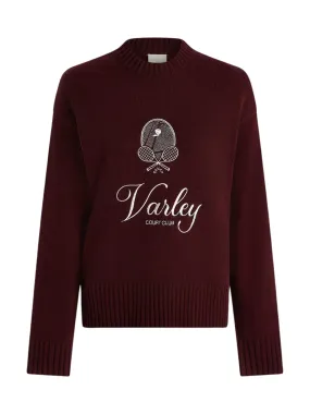 Varley Edie Namesake Knit in Port