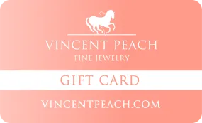 Vincent Peach Gift Card