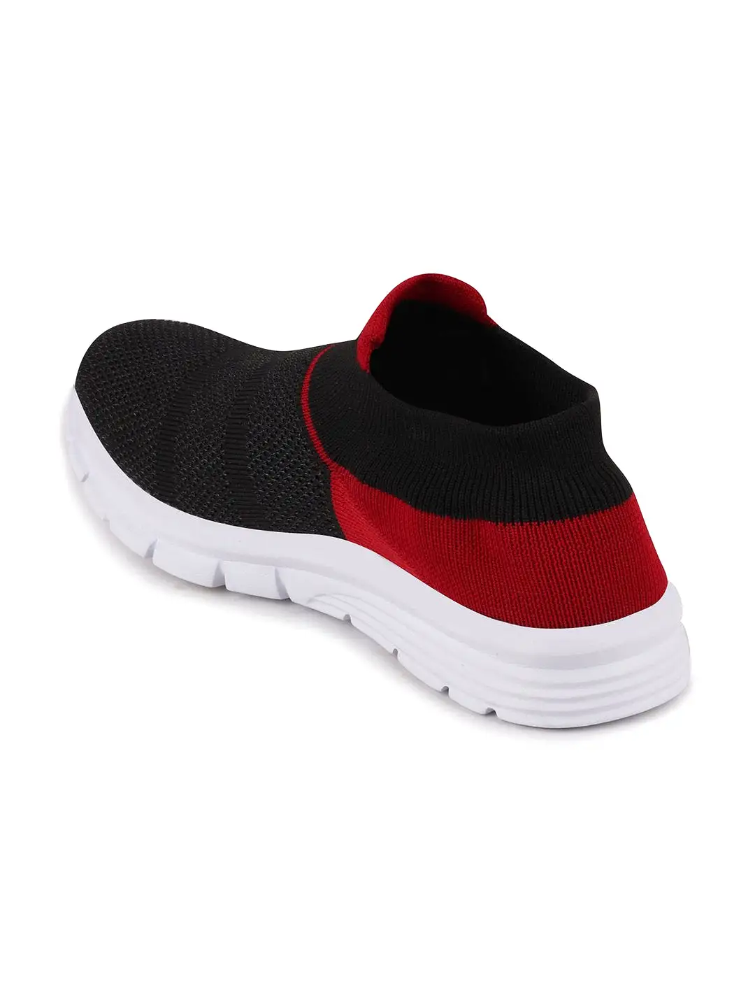 Women Black Sports Slip-On Outdoor Walking Shoes