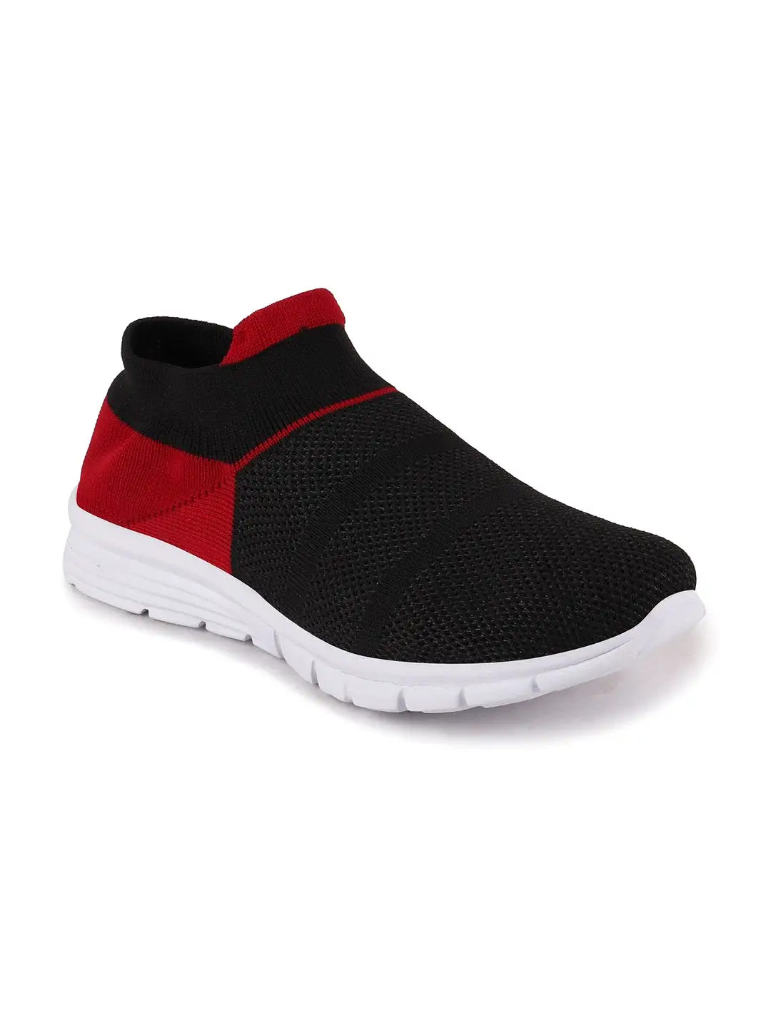 Women Black Sports Slip-On Outdoor Walking Shoes