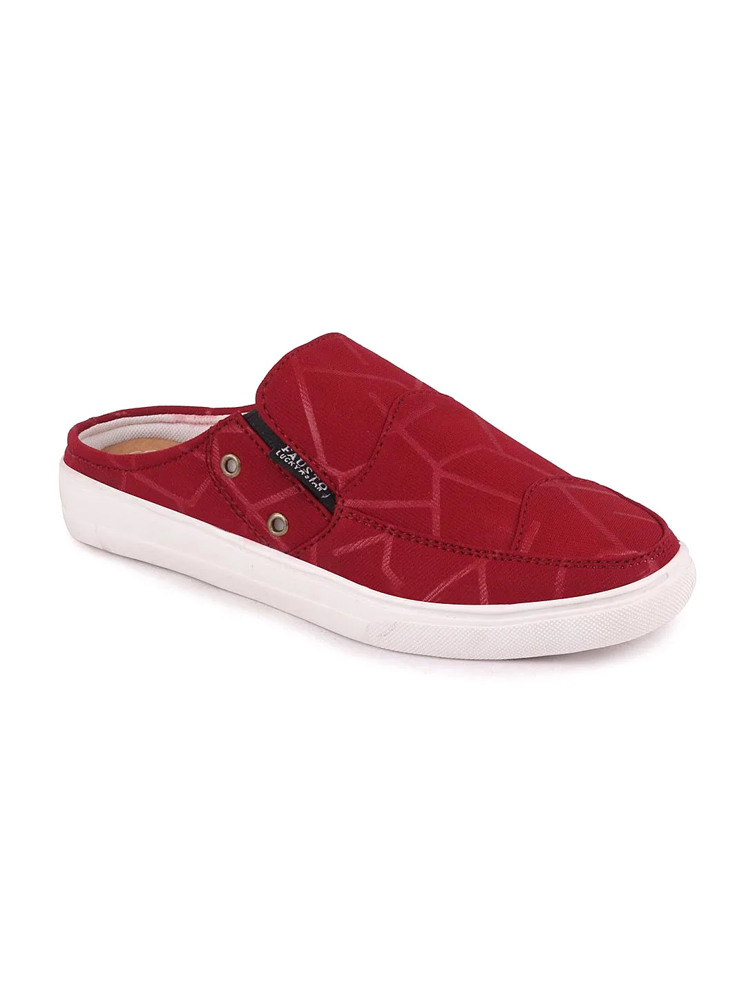 Women Cherry Casual Canvas Slip-On Shoes