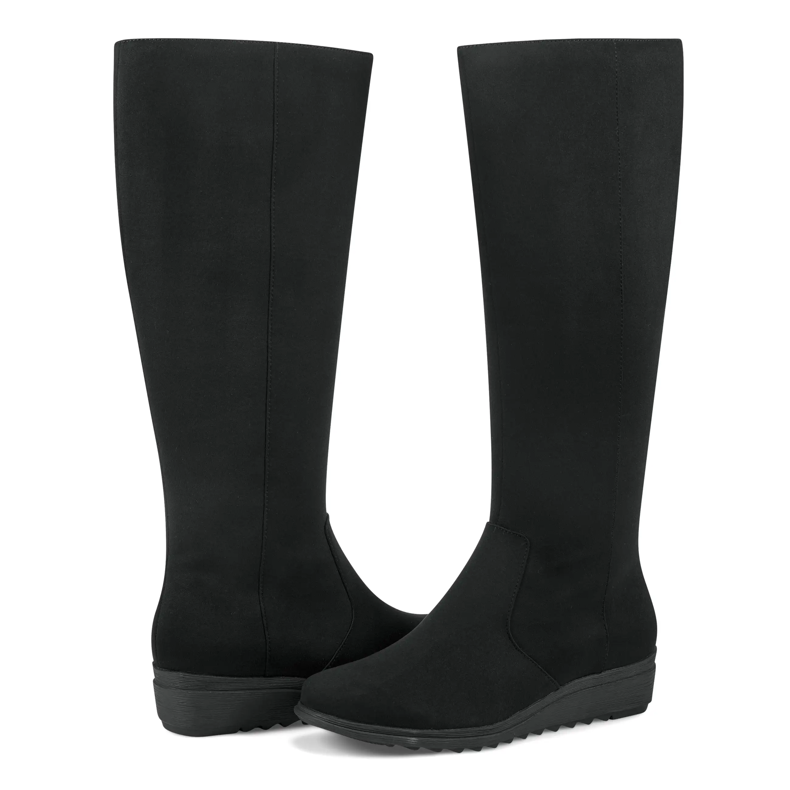 Yumi Casual Tall Wedge Boots