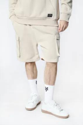 Zoo York Mens Fleece Cargo Shorts